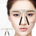 2020 newest OEM eyebrow ruler stencils tool permanent makeup eyebrow stencil